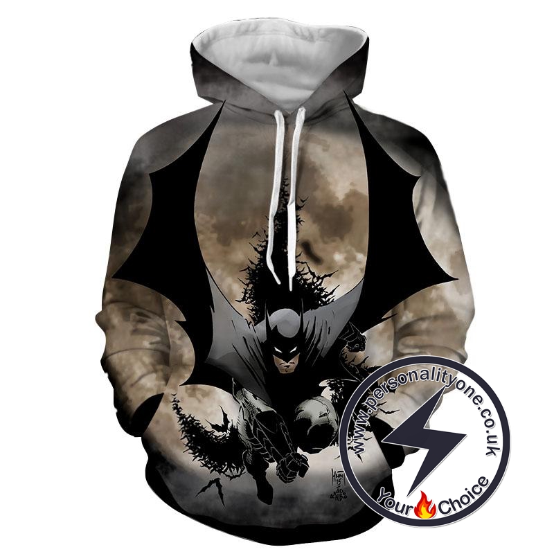 Batman - Flying Batman 3D - Hoodies